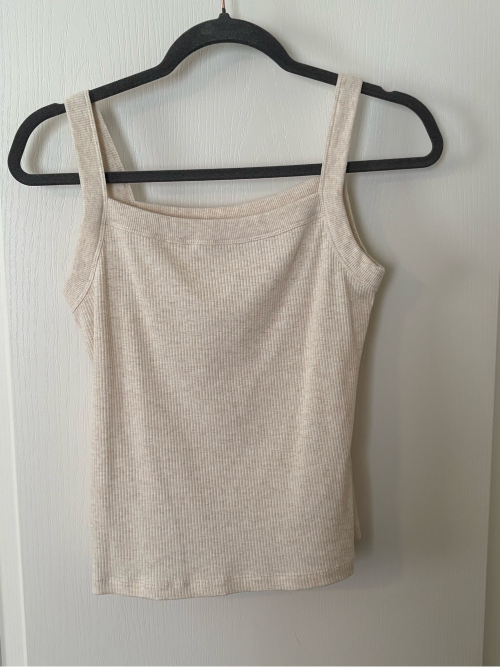 Classic Ribbed Tank Top - Cream